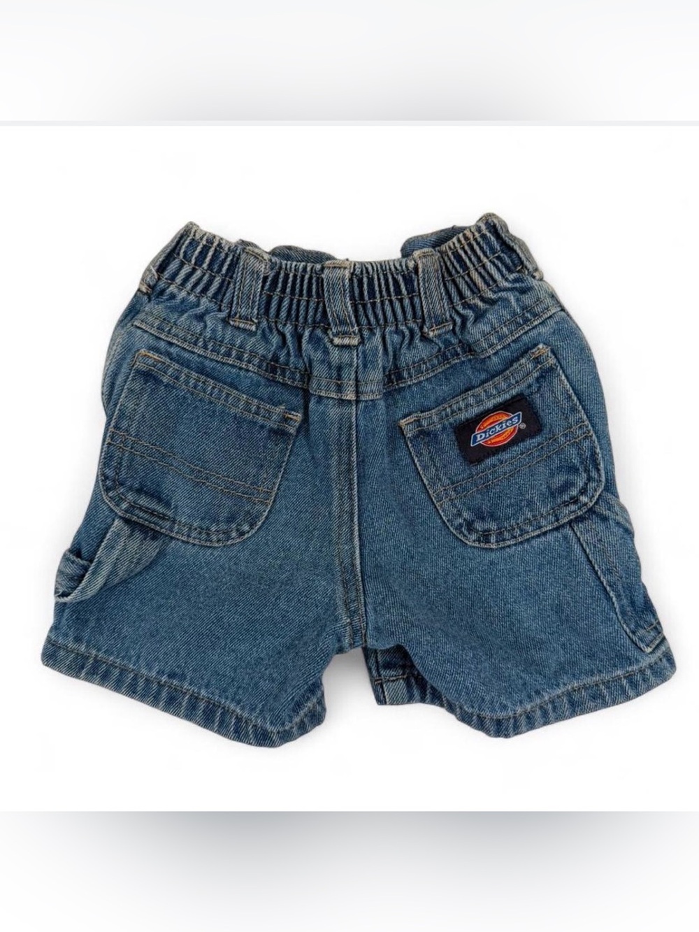 Vintage Dickies Toddler Denim Shorts in Blue